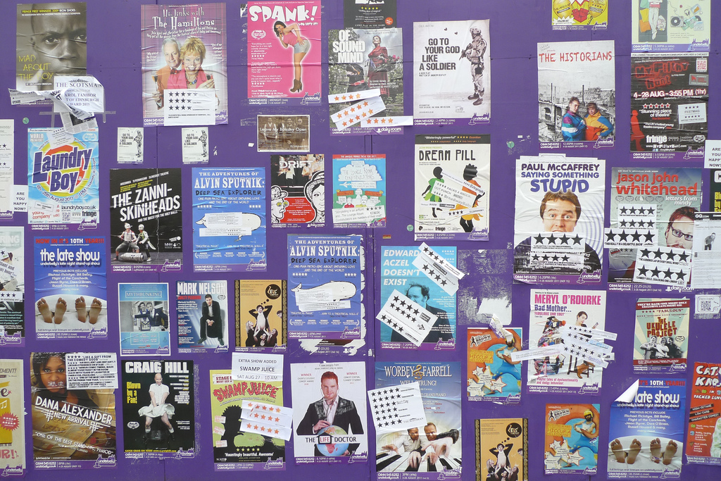 Flyers at the Fringe
