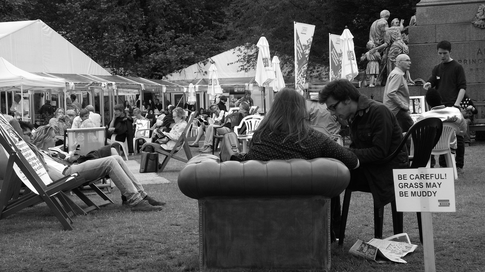 Edinburgh International Book Festival, Charlotte Square 01