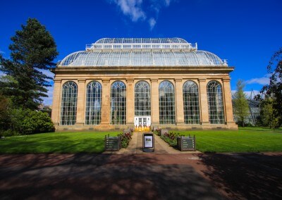 Palm House in the Royal Botanic Gardens, Edinburgh by glynniqua on flickr
