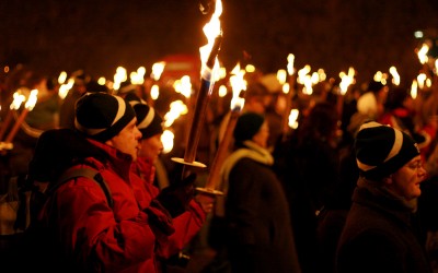 Edinburgh Hogmanay – Torchlight Procession